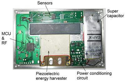 Self powered wireless sensors