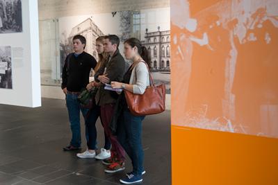 Undergraduate BA Geography students on the Berlin field trip