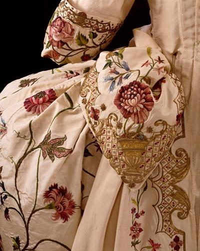 A dress at the Fashion Museum in Bath