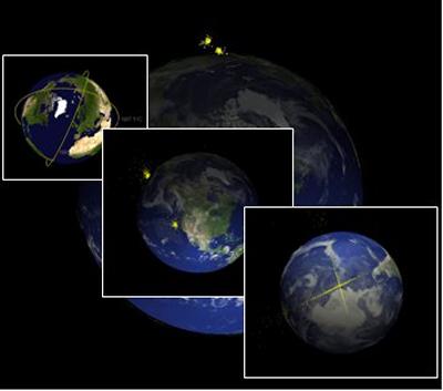 Simulating the collision of in 2009 of the US Iridium satellite and a defunct Russian satellite