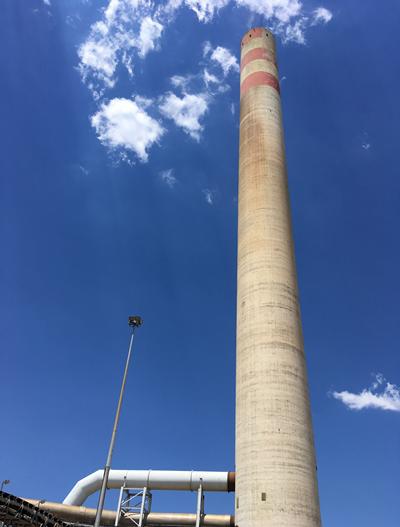 Processing of the ore produces CO2