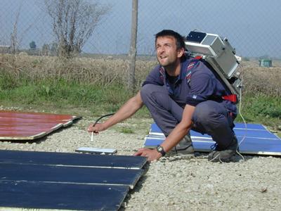 calibrating the colours seen by aircraft to measure canopy senescence