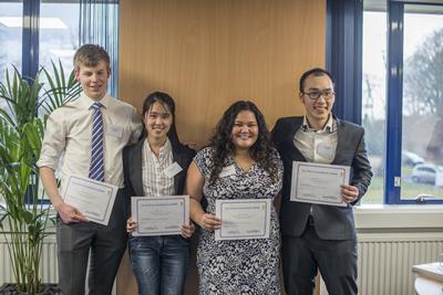 Team INNsight - Winners of The Catalyst Challenge 2016