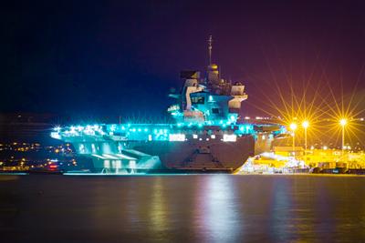 ship in docks