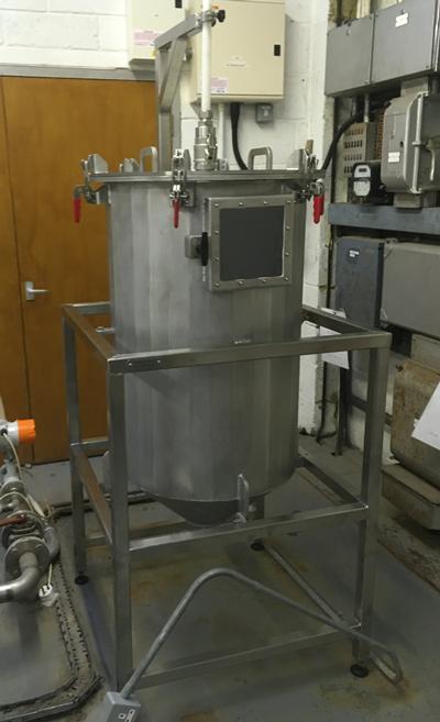 New slurry erosion test chamber