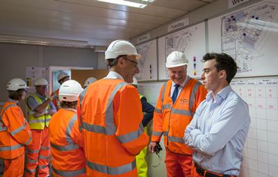 Tim with Sir John Armitt