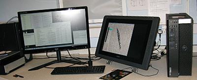High end graphics workstation  for 3D image processing and analysis