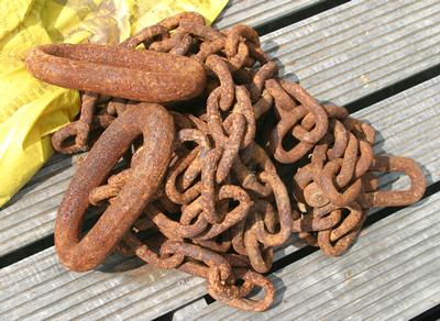 rusty chain