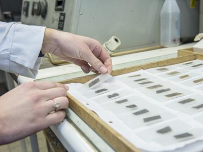 Laying out Thin Sections