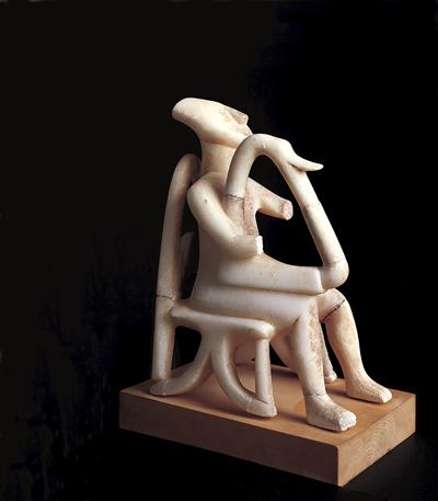 Greek cycladic sculpture