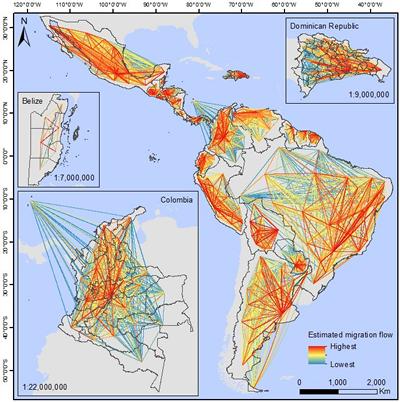 Migration map