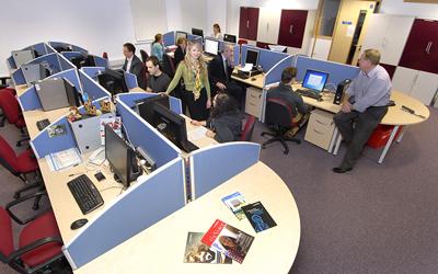 The main office