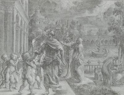Tapestry cartoon, 1630s