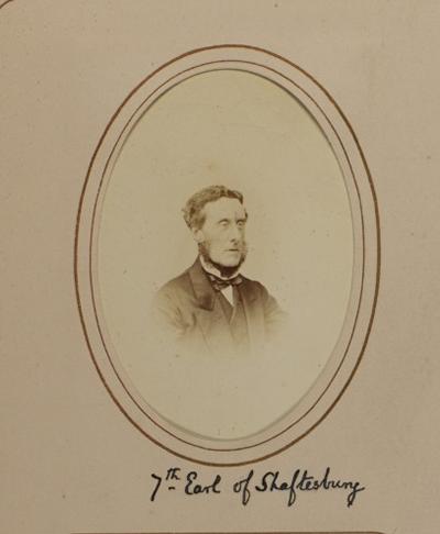 Fig. 2 Photograph of the 7th earl of Shaftsbury, the Broadlands Archive, Harley Library, University of Southampton