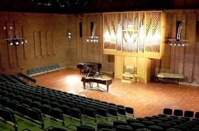 Peter Collins’ organ in Turner Sims (before transfer)