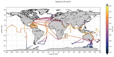 Map of the ships4sst