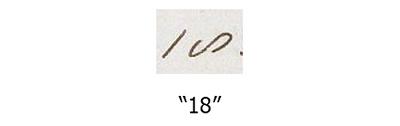 Numbers: "18"