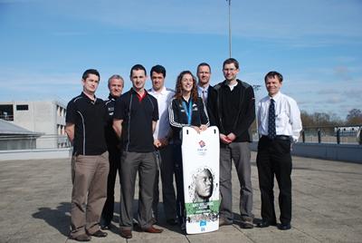 UK Sport sponsored two of our EngD students to help Amy to success