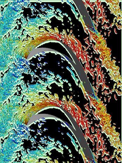 Flow in low-pressure turbines