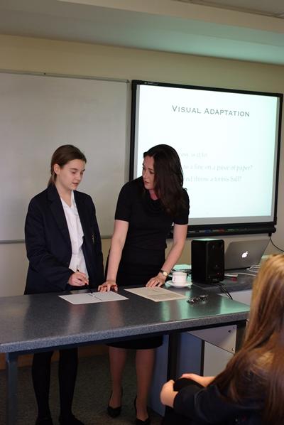One of our outreach presentations