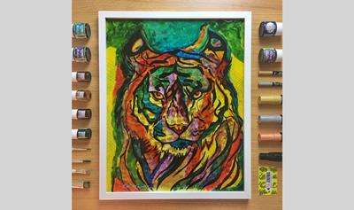 Amrit Singh's artwork