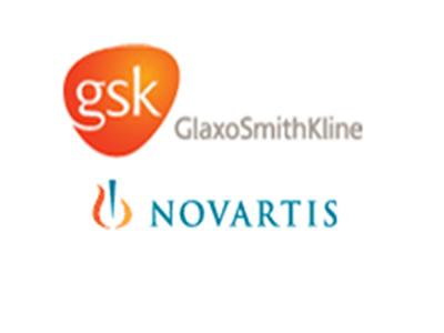 Novartis & Glaxo logo