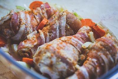 bacon and meat