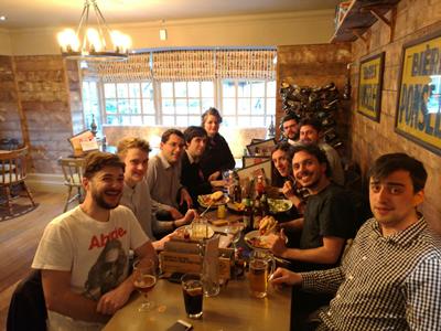 Group dinner 04/2017