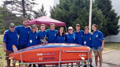 Human Powered Submarine team