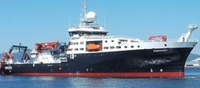Discovery will serve as a platform for ocean observations