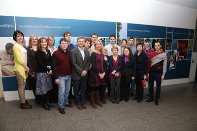 Tomsk colleagues attending their 2nd course in Southampton 