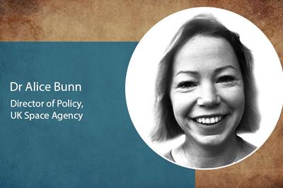 Dr Alice Bunn, Director of Policy, UK Space Agency