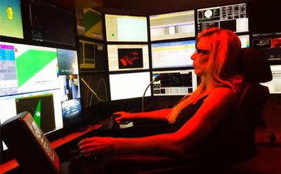 Dr Helen Farr working