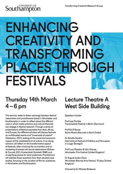 Transforming Creativity poster