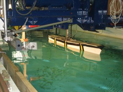 experimental hydrodynamics testing