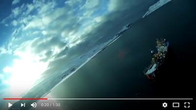 Extended Visual Line of Sight operations in Antarctica