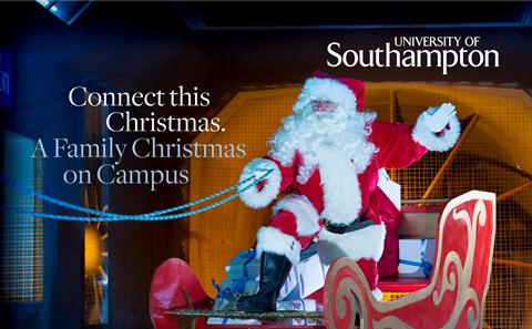 Family Christmas on Campus
