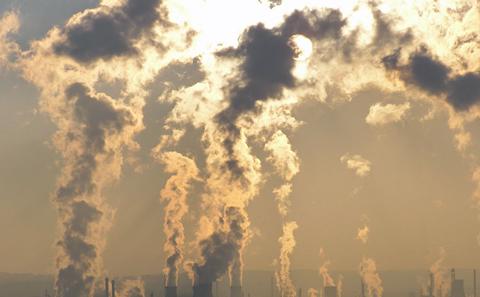 Factory Smoke Stacks