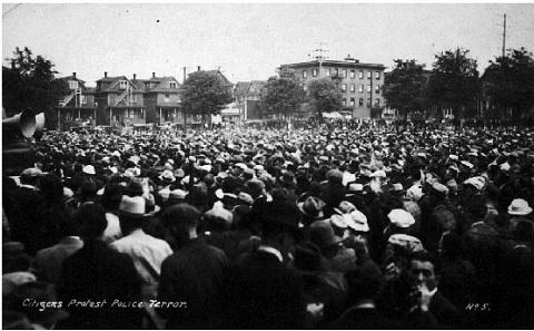 Policing protests