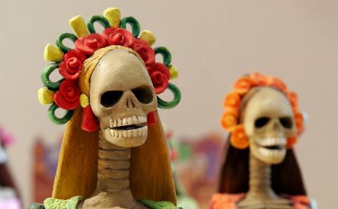 Day of the Dead's faces