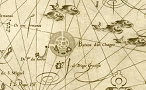 Map of the Indian Ocean