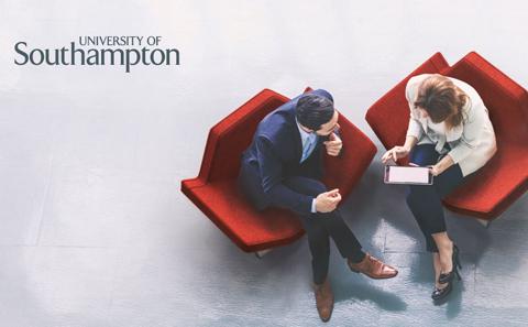 Business people talking