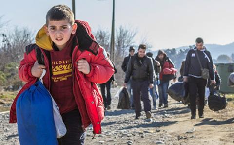 Picture of migrants