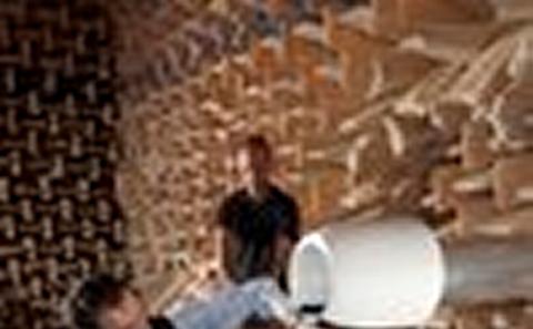 Students working on a project