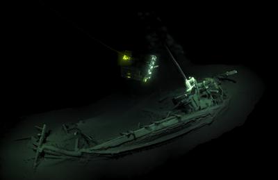Image of world's oldest shipwreck