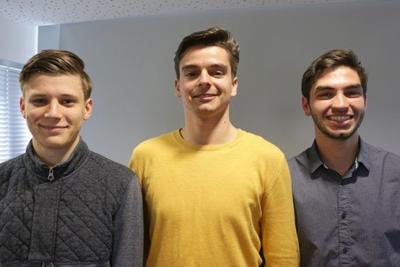 Mauro, Przemek and Maciej