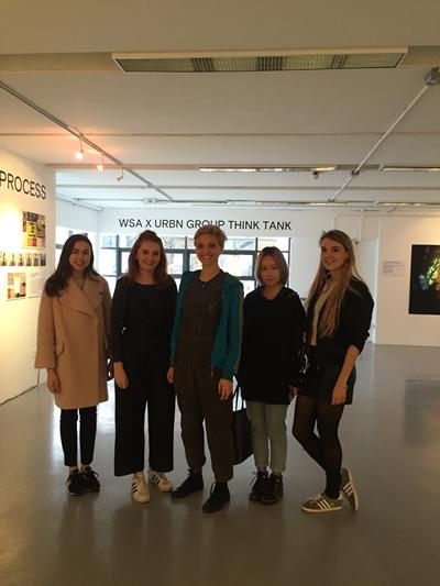 Some of the students at the event