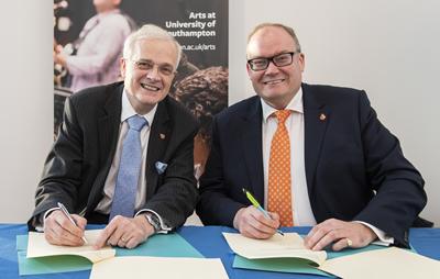 Vice Chancellor and Darren Henley