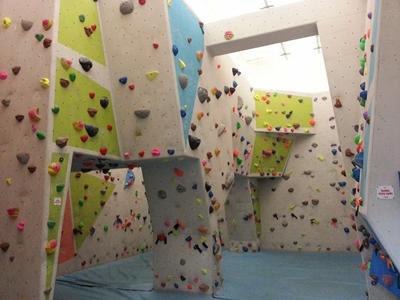 Bouldering wall