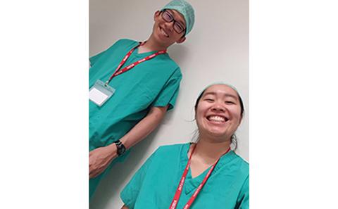 Weldon Wong and Krystal Yap 